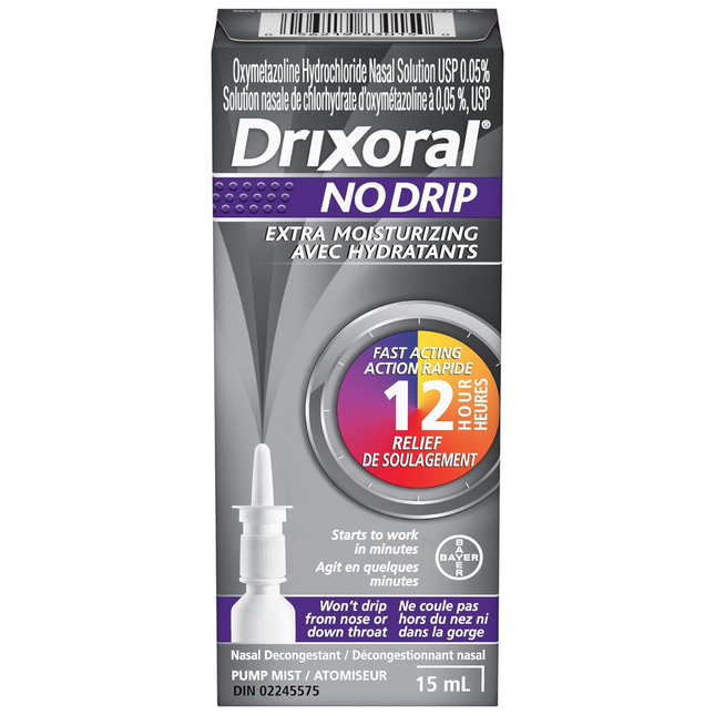 Drixoral - No Drip Extra Hydratant | 15 ml