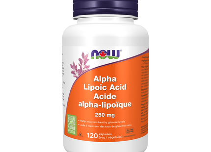 NOW - Acide alpha-lipoïque 250 MG | 120 capsules