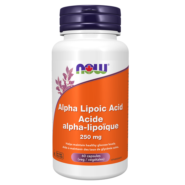 MAINTENANT - Acide alpha-lipoïque 250 MG | 120 capsules