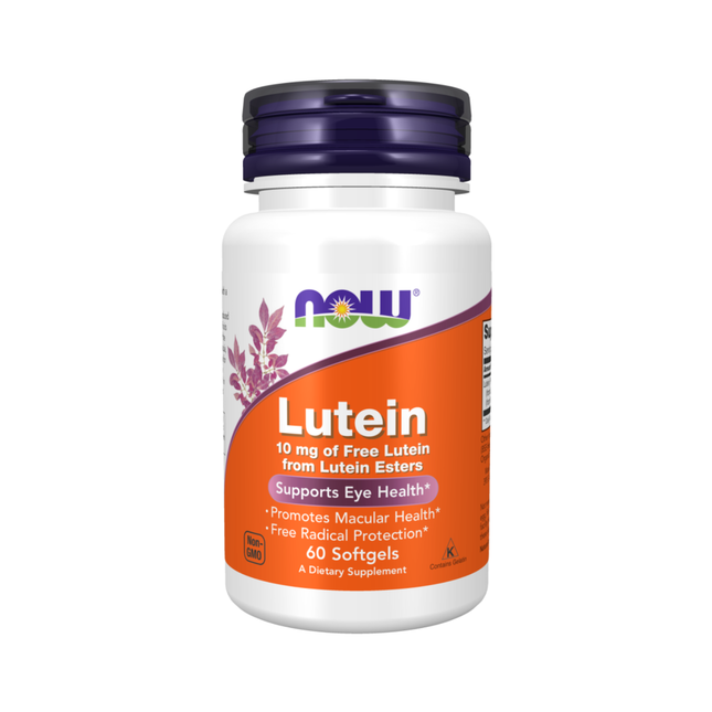 NOW - Lutein 10 mg | 60 Softgels