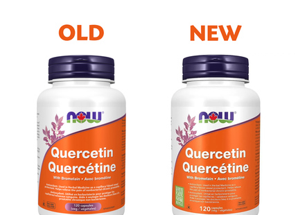 NOW - Quercétine | 120 capsules