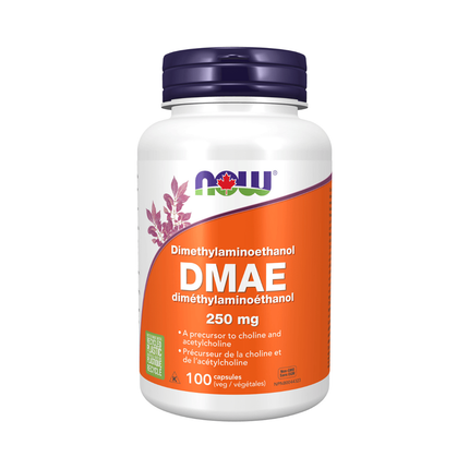 NOW - DMAE 250 mg | 100 Veg Capsules