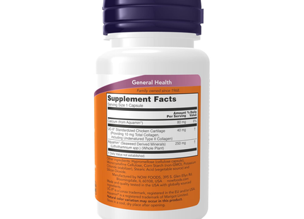 NOW - UC-II Undenatured Collagen 40 mg | 60 Capsules
