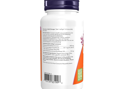 NOW - CoQ10 Hi Potency 400 mg | 30 Softgels