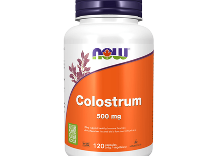 NOW - Colostrum 500 mg | 120 Veg Capsules