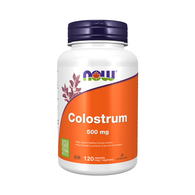 NOW - Colostrum 500 mg | 120 Veg Capsules