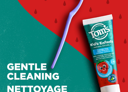 Tom's - Kid's Natural Fluoride-Free Toothpaste, Silly Strawberry | 90 mL