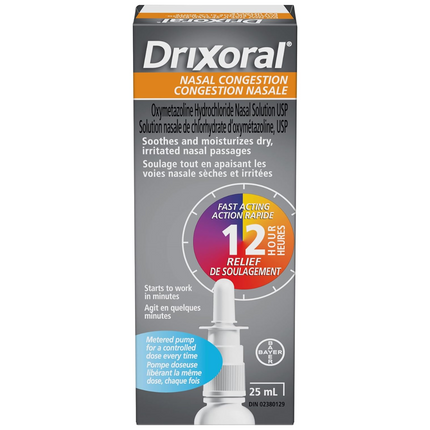 Drixoral - Pompe à congestion nasale | 25 ml