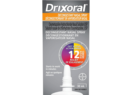 Drixoral - Decongestant Nasal Spray | 30 mL