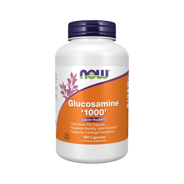 NOW - Glucosamine HCL 1000 mg | 180 gélules