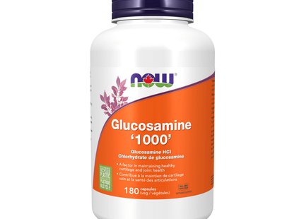 NOW - Glucosamine HCL 1000 mg | 180 gélules
