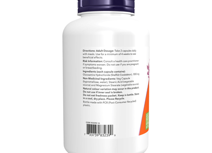 NOW - Glucosamine HCL 1000 mg | 180 gélules