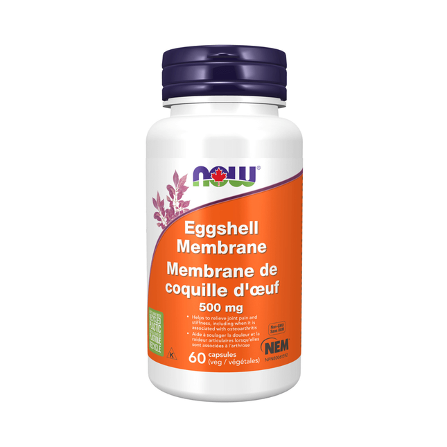 NOW - Eggshell Membrane NEM 500 mg | 60 Veg Capsules