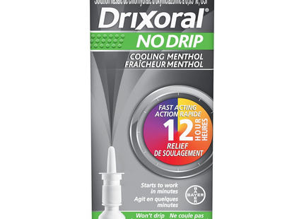 Drixoral - No Drip with Cooling Menthol | 15 mL