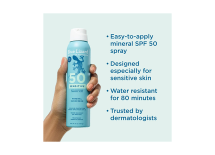 Blue Lizard - Suncreen Sensitive Spray SPF 50 | 142 g