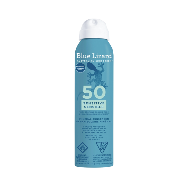 Blue Lizard - Suncreen Sensitive Spray SPF 50 | 142 g