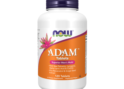 NOW - ADAM Superior Multivitamine pour hommes 2/jour | 120 comprimés