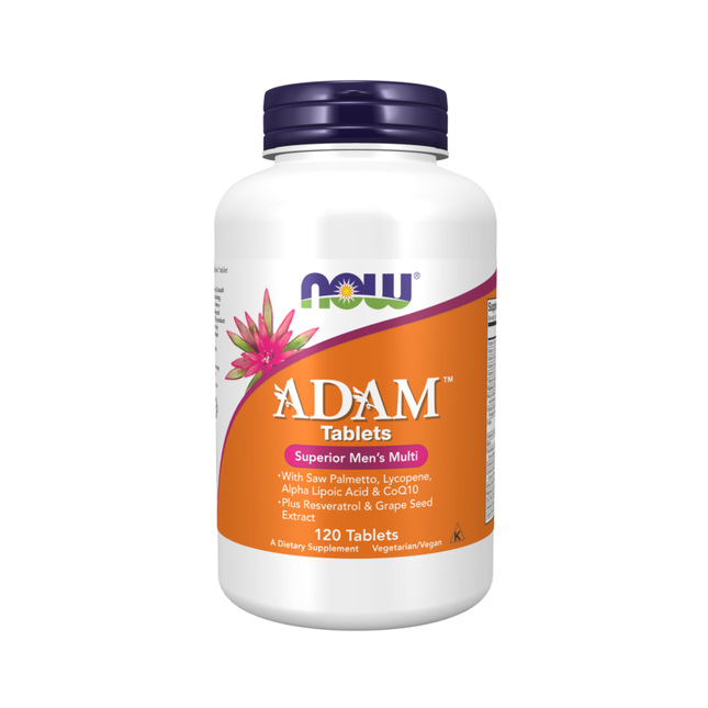 NOW - ADAM Superior Multivitamine pour hommes 2/jour | 120 comprimés