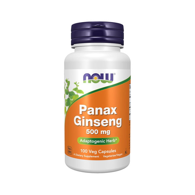 NOW - Panax Ginseng 500 mg | 100 Cap