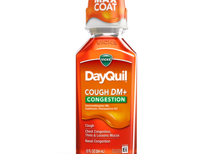 Sirop antitussif Vicks DayQuil - Saveur de mélange tropical | 354 ml