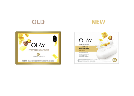 Olay - Ultra Moisture - Shea Butter with B3 Complex Soap Bars | 4 bars X 90 g