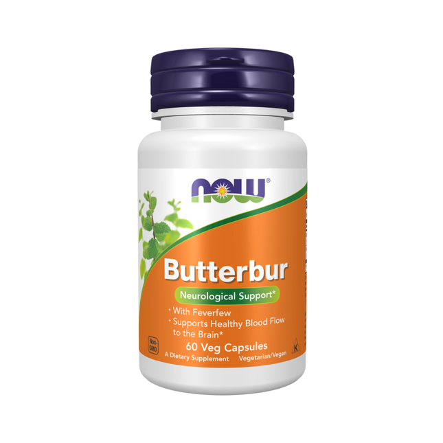 NOW - Butterbur 75 mg | 60 Capsules