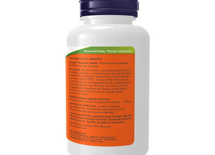 NOW - Astragale 500 mg | 100 gélules