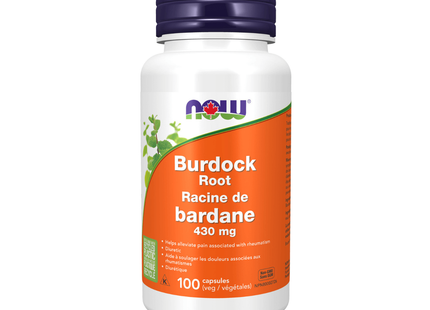 NOW - Racine de bardane 430 mg | 100 gélules