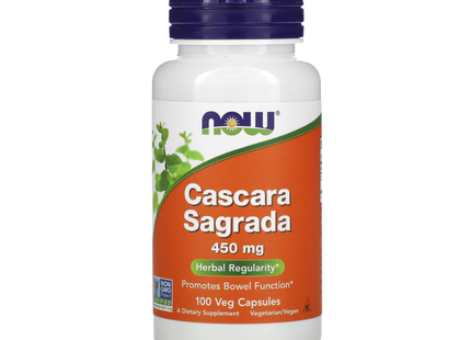 NOW - Cascara Sagrada 450 mg | 100 Capsules