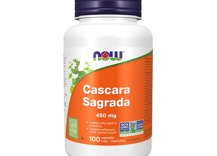 NOW - Cascara Sagrada 450 mg | 100 gélules