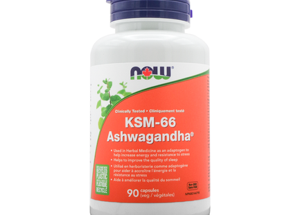 NOW - KSM-66 Ashwagandha | 90 Veg Capsules