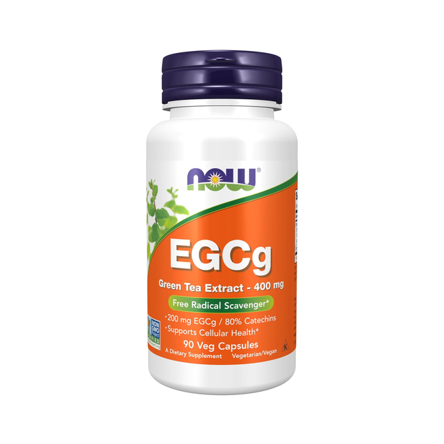 NOW - EGCgreenTea Ext 400 mg | 90 Capsules