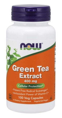 NOW Green Tea Extract 400 mg | 100 Capsules