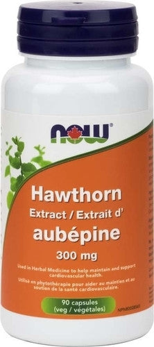 NOW - Hawthorn Extract 300 mg | 90 Veg Capsules