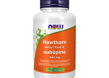 NOW - Baies d'aubépine 540 mg | 100 gélules