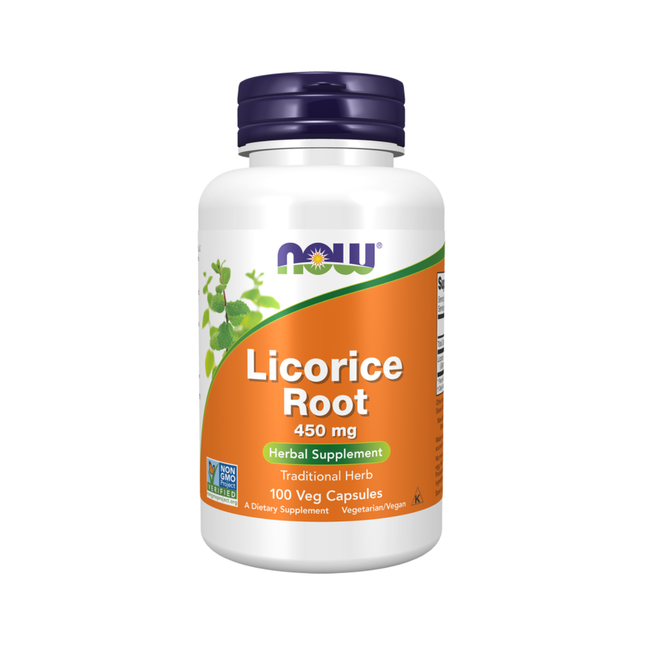 NOW - Licorice Root 450 mg | 100 Capsules