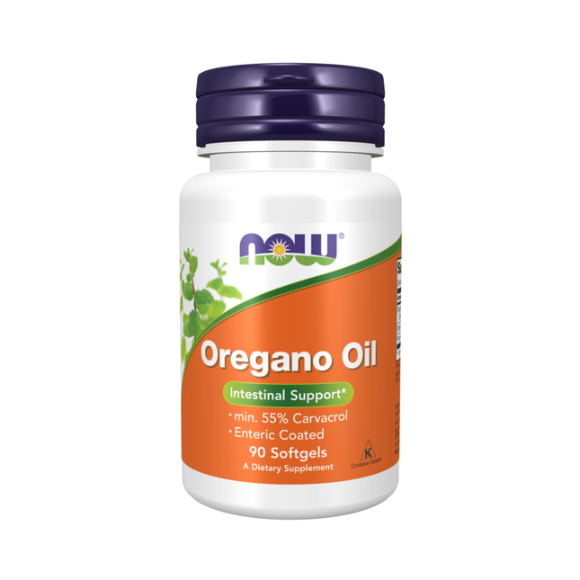 NOW - Oregano Oil, Enteric Coated | 90 Softgels