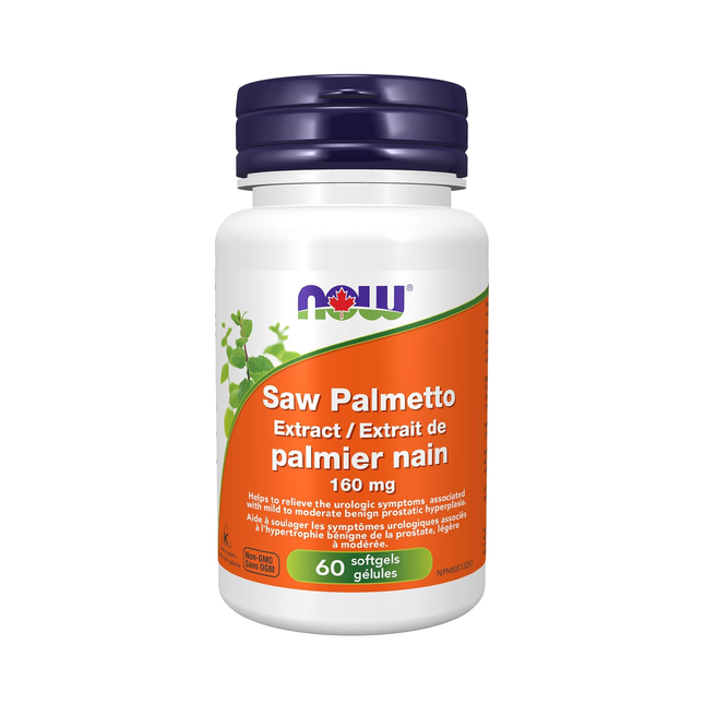 NOW - Saw Palmetto 160 mg | 60 Softgels