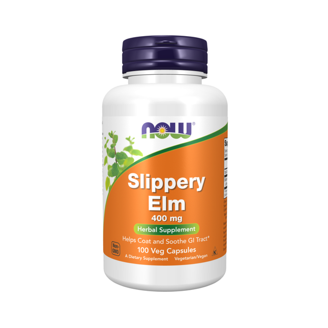 NOW - Slippery Elm 400 mg | 100 Capsules