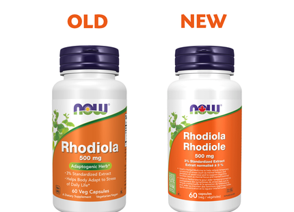 NOW - Rhodiola 500 mg | 60 Capsules