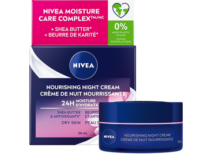 Nivea - 24H Moisture Boost Nourishing Night Cream | 50 mL
