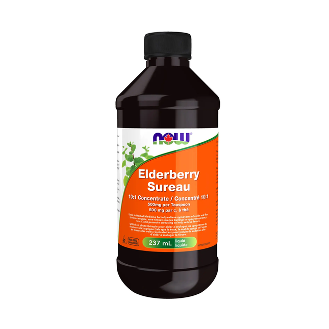 NOW - Elderberry 10:1 Concentrate | 237 mL