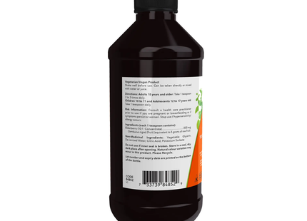 NOW - Elderberry 10:1 Concentrate | 237 mL