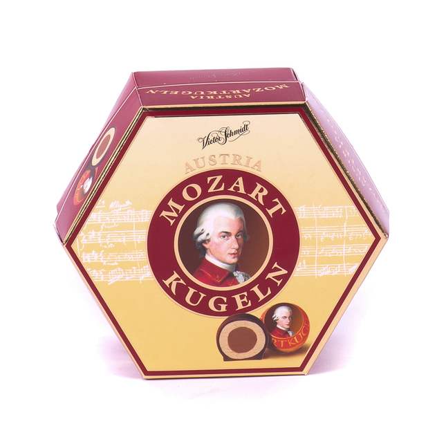 Victor Schmidt - Massepain au chocolat noir Mozart Kugeln | 297 g