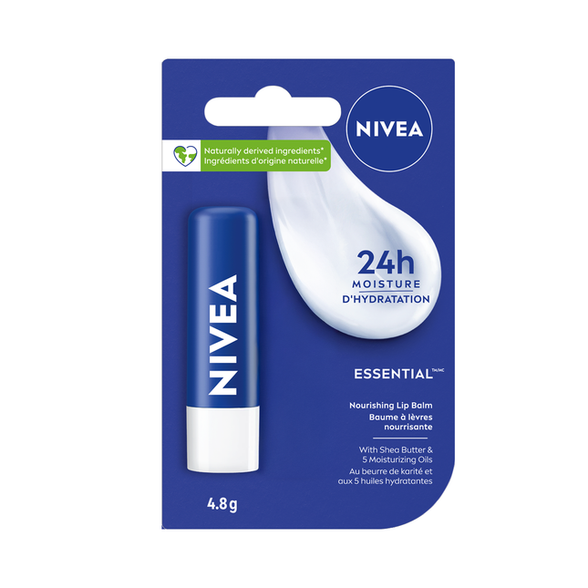 Nivea - 24H Moisture Essential Lip Balm | 4.8 g