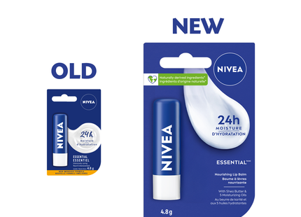 Nivea - 24H Moisture Essential Lip Balm | 4.8 g