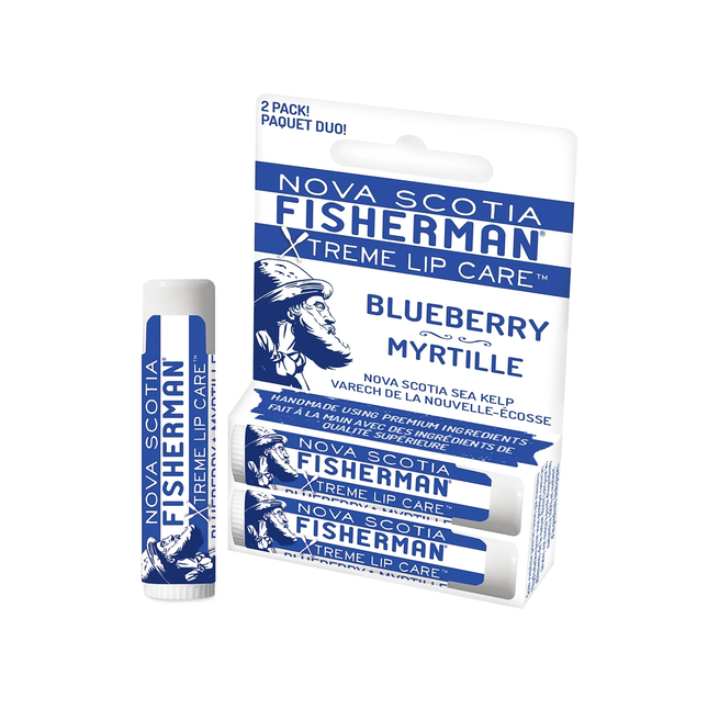 Nova Scotia Fisherman - Xtreme Lip Care Balm, Blueberry | 2 Pack