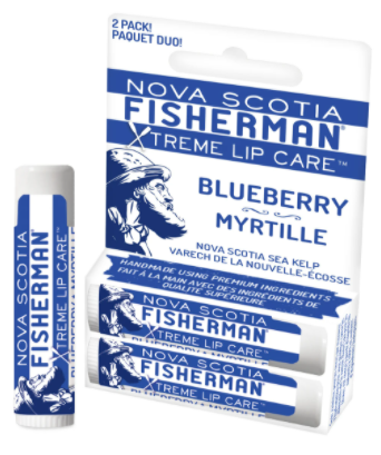 Nova Scotia Fisherman Xtreme Lip Care - Blueberry Lip Balm | 2 Pack