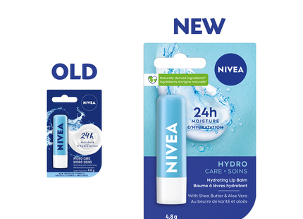 Nivea - 24H Moisture Hydro Care Lip Balm | 4.8 g