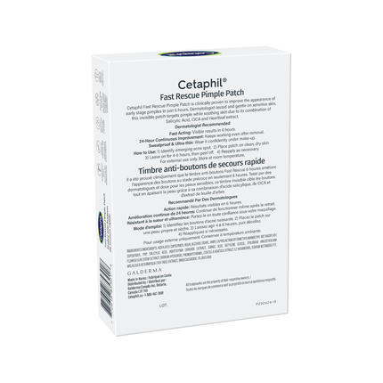 Cetaphil - Fast Rescue Pimple Patches | 24 Patches